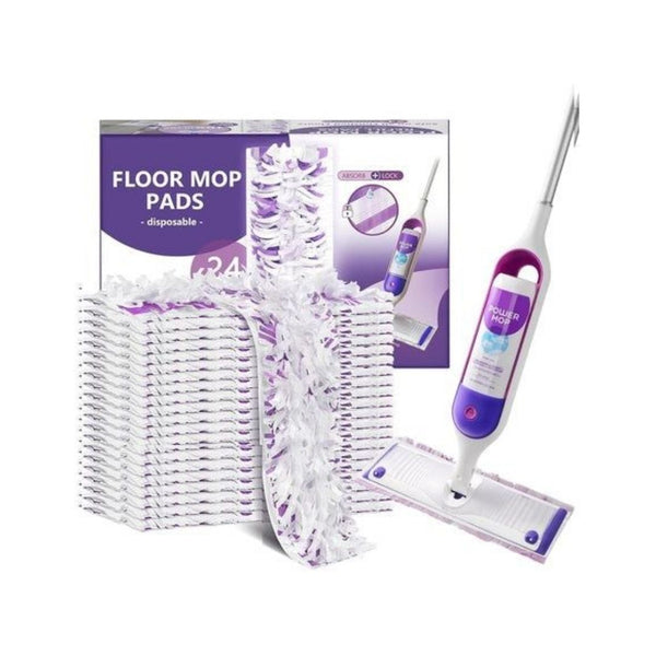 24 Disposable Refills Pads For Swiffer Mops