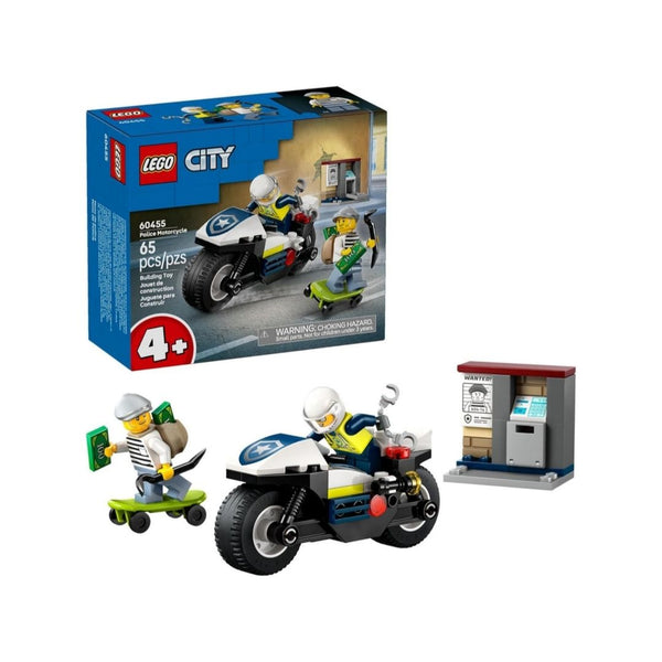 LEGO City Police Motorcycle Playset