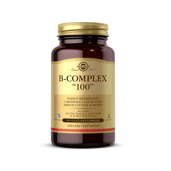 100-Count Solgar B-Complex “100” Vegetable Capsules