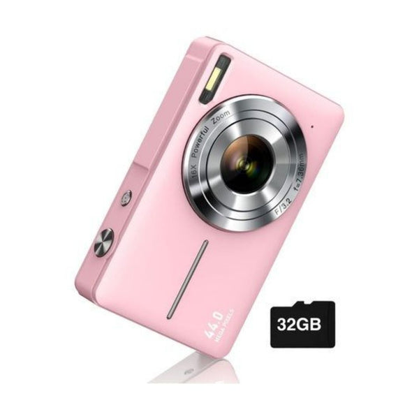1080P Digital Camera with 16X Zoom & 32GB Card