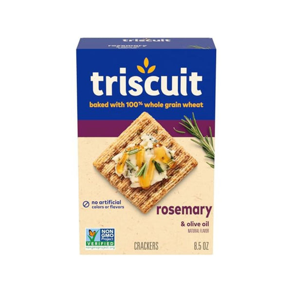 2 Pack Of Triscuit Original, Sea Salt, Or Rosemary And Olive Oil Whole Grain Wheat Crackers