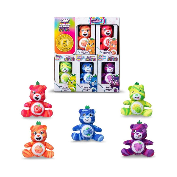 5-Pack Micro Teenies Care Bears Fruit Friends