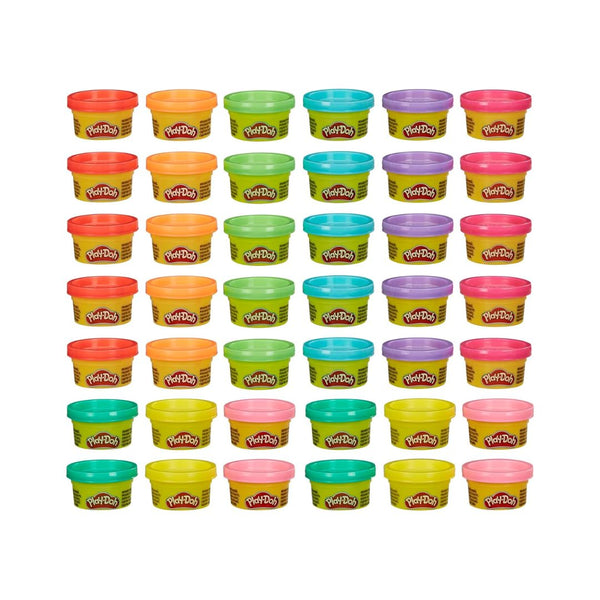 Play Doh Bulk Handout 42-Pack of 1-Ounce Modeling Compound Cans
