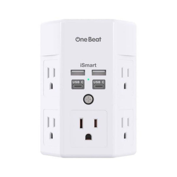 5-Outlet 4-USB Surge Protector