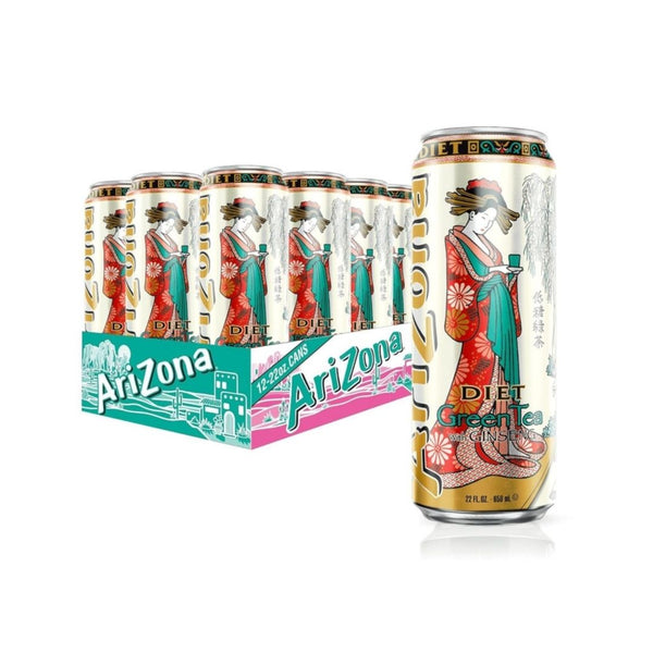 12 Big Cans of Arizona Diet Green Tea