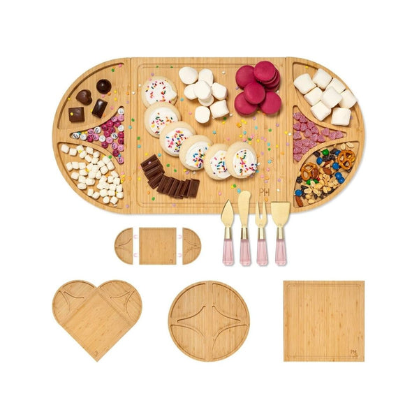 7-Piece Paris Hilton Charcuterie Board and Serving Set
