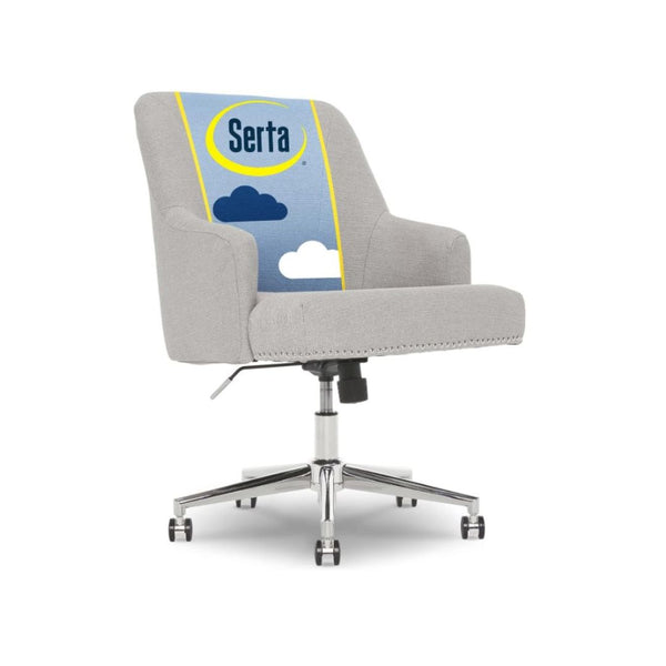 Serta Leighton Stylish Mid-Back Home Office Desk Chair