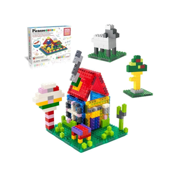 259-Piece PicassoTiles Brick & Magnetic Tiles Building Set