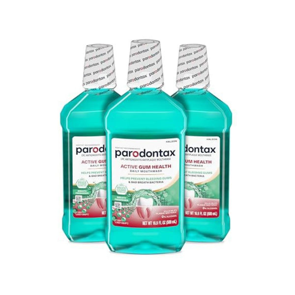 3 Pack Parodontax Gum Health Mouthwash