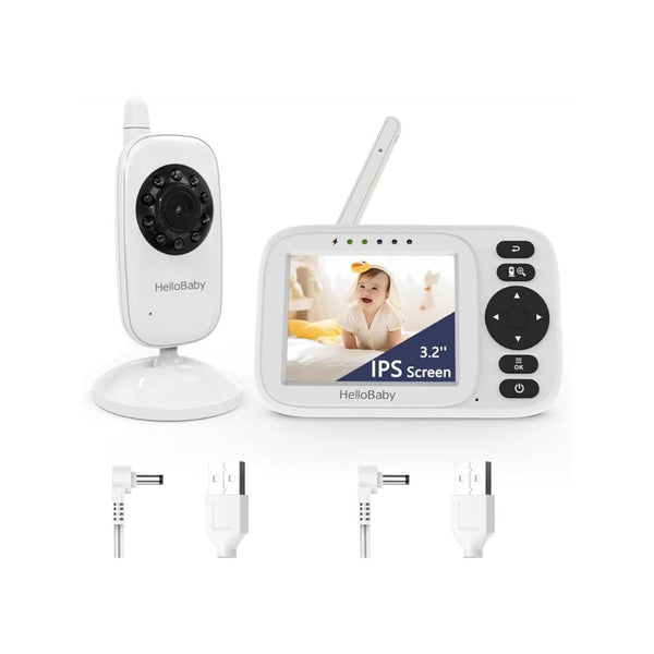 HelloBaby Baby Monitor with Camera and Audio