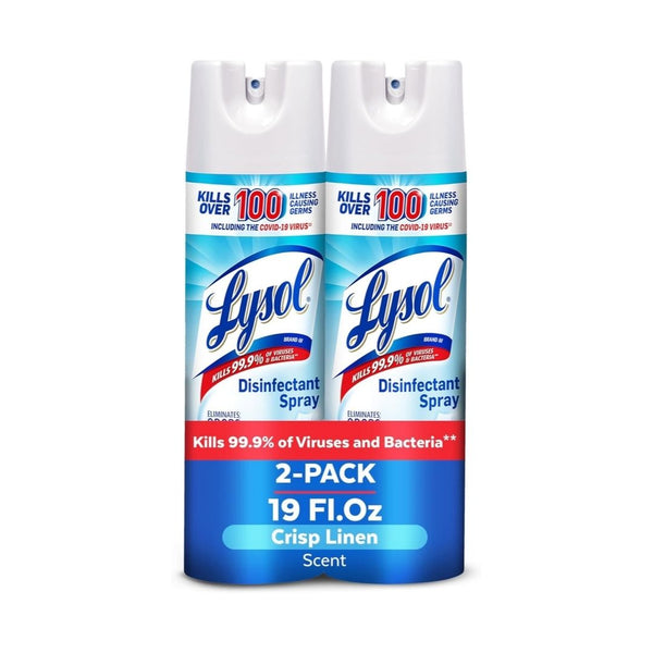 2 Cans of Lysol Disinfectant Spray