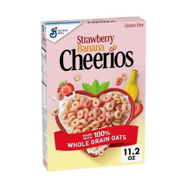 Strawberry Banana Cheerios Breakfast Cereal