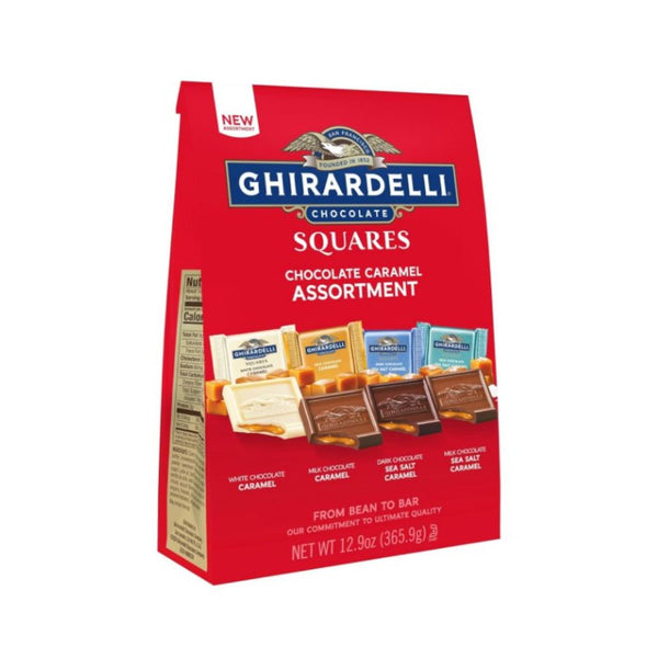 GHIRARDELLI Chocolate Caramel SQUARES Assortment