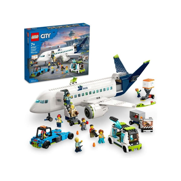 913-Pcs LEGO City Passenger Airplane Toy