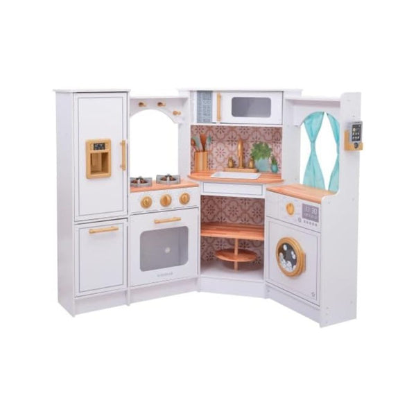 KidKraft Ultimate Corner Wooden Play Kitchen