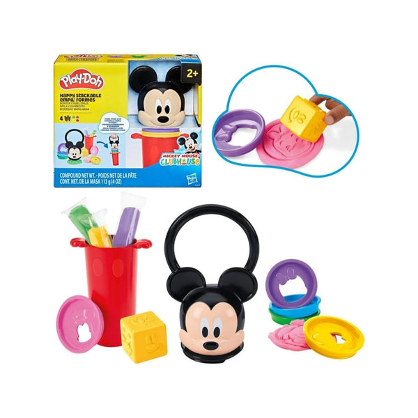 Play-Doh Mickey Mouse Clubhouse, Happy Stackable Toy Set