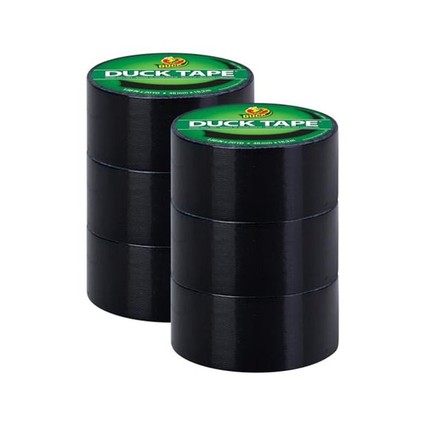 6 Pack Of Duck Brand Duck Purple Or Black Color Duct Tape