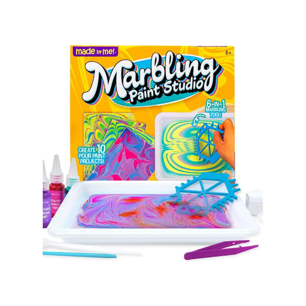 Made By Me Marbling Studio, 25-Piece Marbling Kit