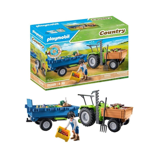 Playmobil Harvester Tractor with Trailer