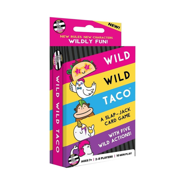 Wild, Wild Taco Fast-Paced Slap-Jack Card Game