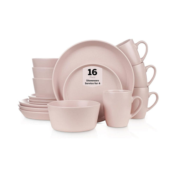Stone Lain 16 Pcs Stoneware Dinnerware Set