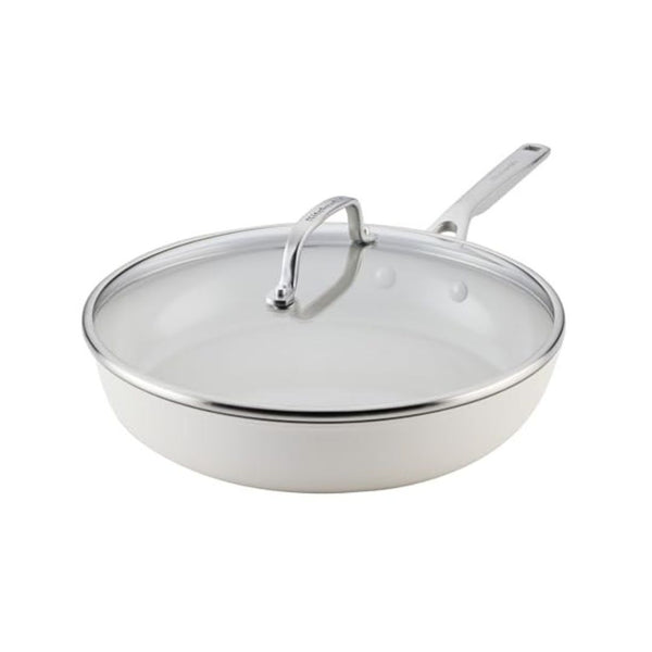 KitchenAid Hard Anodized Ceramic Nonstick Frying Pan With Lid