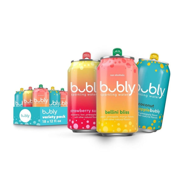 18 Cans bubly Sparkling Water