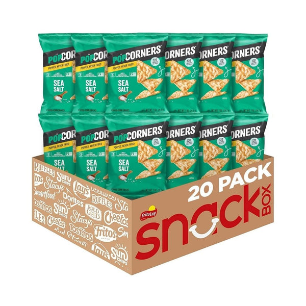 20 Bags of Popcorners, Sea Salt