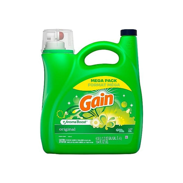 154 oz Bottle Gain Liquid Laundry Detergent