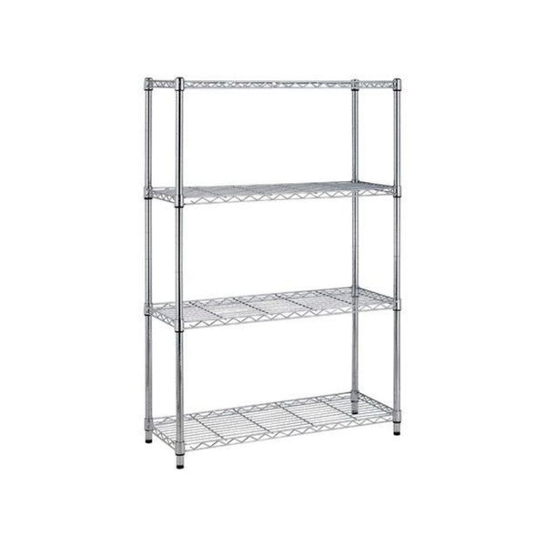 4-Shelf Heavy Duty Metal Wire Storage Rack