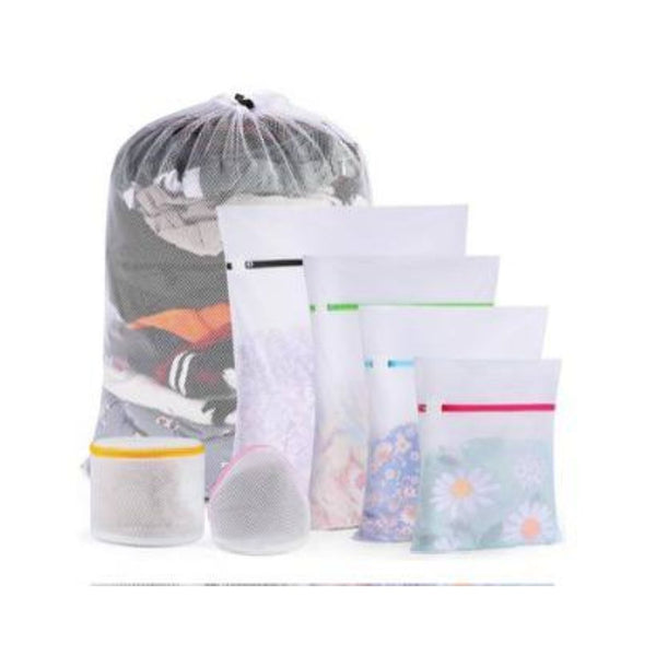 7 Size Mesh Laundry Bags Set