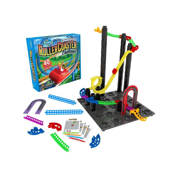 ThinkFun Roller Coaster Challenge STEM Toy and Building Game