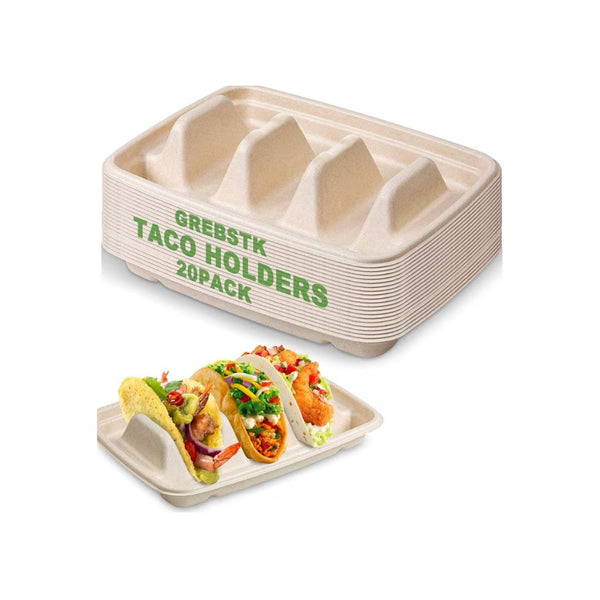 20 Pack Disposable Taco Holders