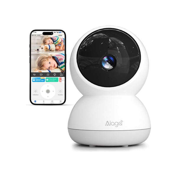 360° Pan/Tilt 3K Indoor Security Camera
