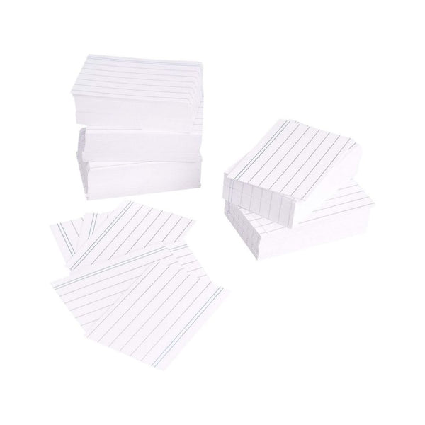 1,000 Amazon Basics A8 Ruled Index Cards