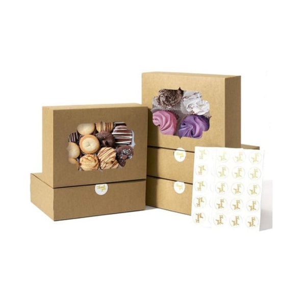 50-Pcs Bakery Boxes
