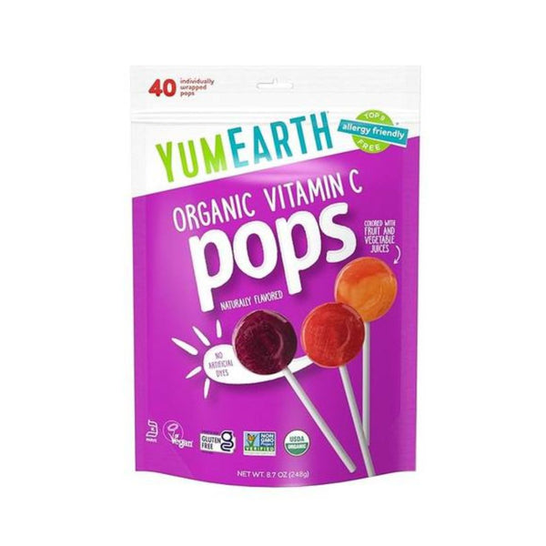 40-Count YumEarth Organic Lollipops