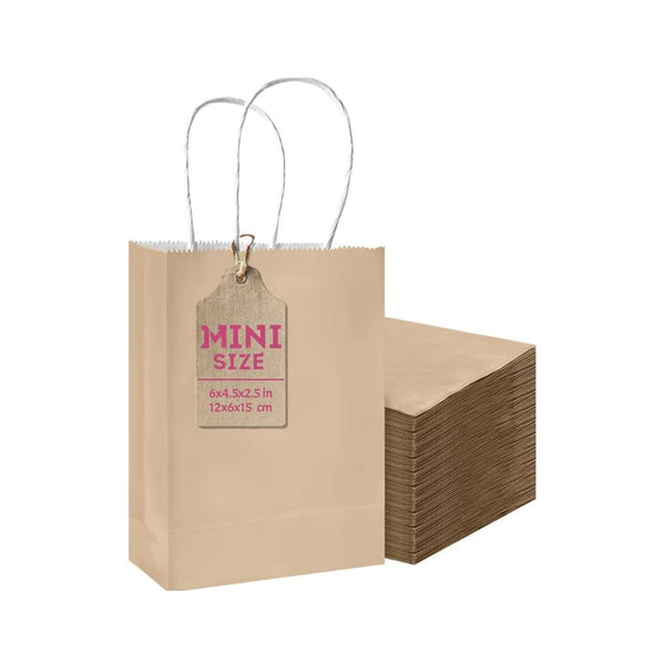 24-Pcs Mini Gift Bag with Handles