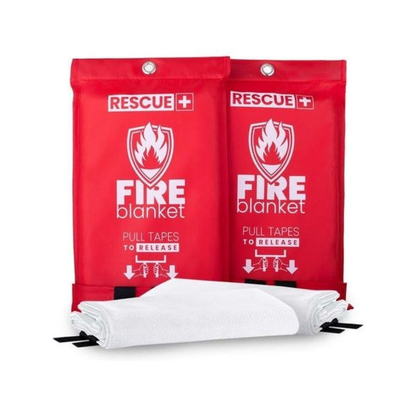 2-Pack Emergency Fire Safety Blankets