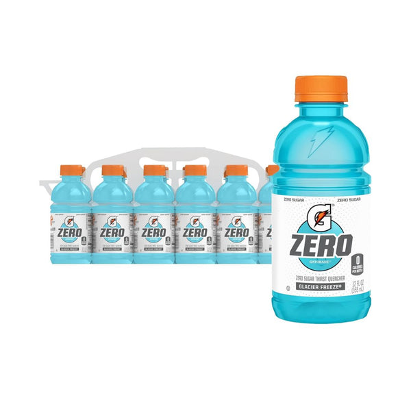 12 Bottles of Gatorade Thirst Quencher Zero Sugar Sports Drink