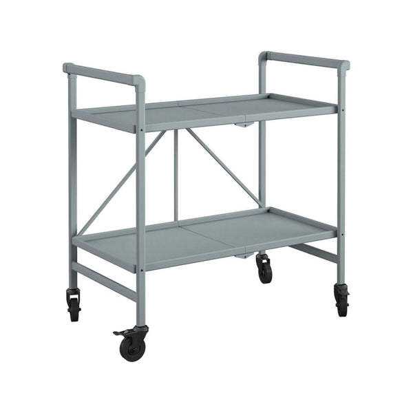 Cosco Outdoor & Indoor Folding Serving Cart with Wheels