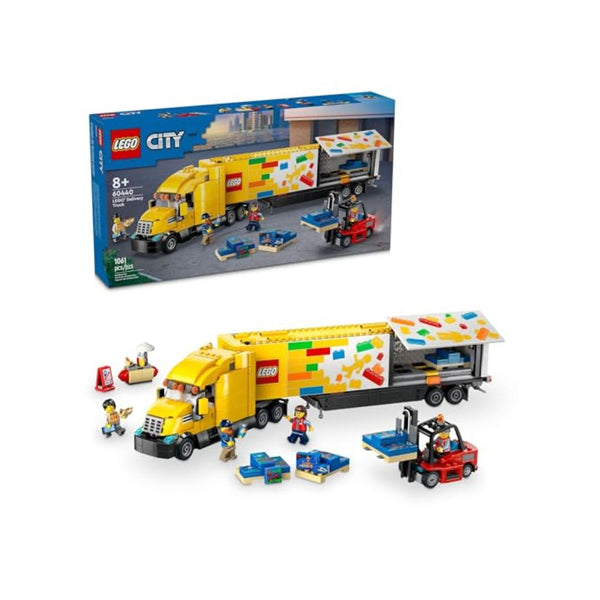 1,061 Pcs LEGO City Delivery Truck Building Set