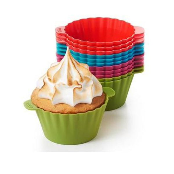 12-Pack OXO Good Grips Reusable Silicone Baking Cups
