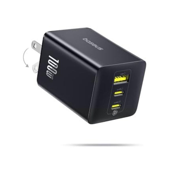 Baseus 100W 3-Port USB C Charger Block