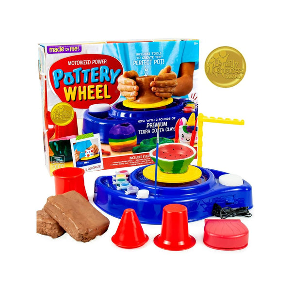 Made By Me Motorized Power Pottery Wheel Set