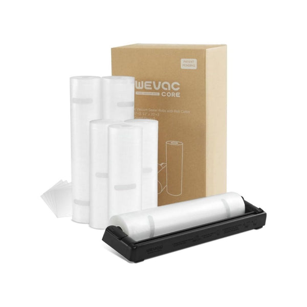 6-Count Vacuum Sealer Rolls w/ Dispenser