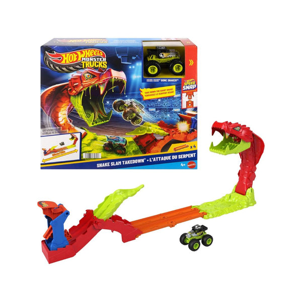 Hot Wheels Snake Slam Takedown Track Set