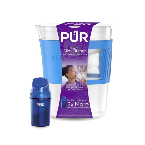 8-Cup Capacity PUR Slim Water Filter Pitcher