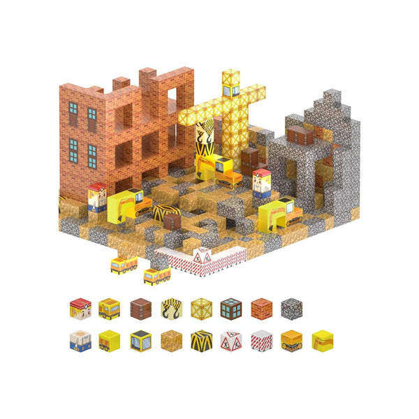 100-Pcs Magnetic Building Blocks