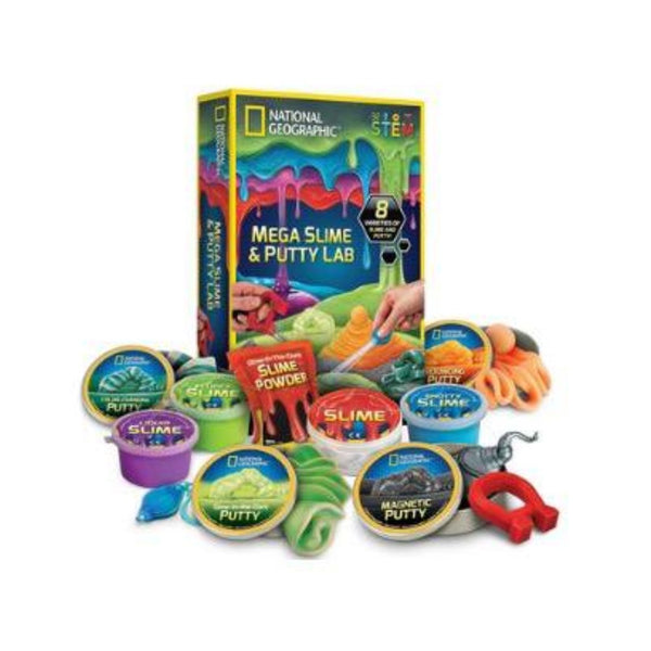 NATIONAL GEOGRAPHIC Mega Slime Kit & Putty Lab
